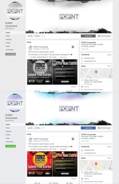 Screenshot of POPNT Incorporated on Facebook